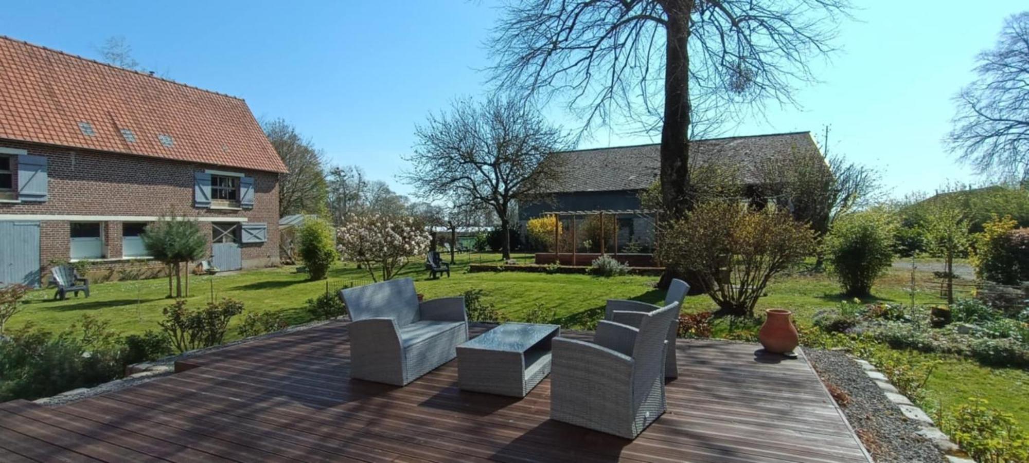 Les Reves De Baie De Somme Chambres D'Hotes , Table D'Hotes Et Spa Behen Exterior photo